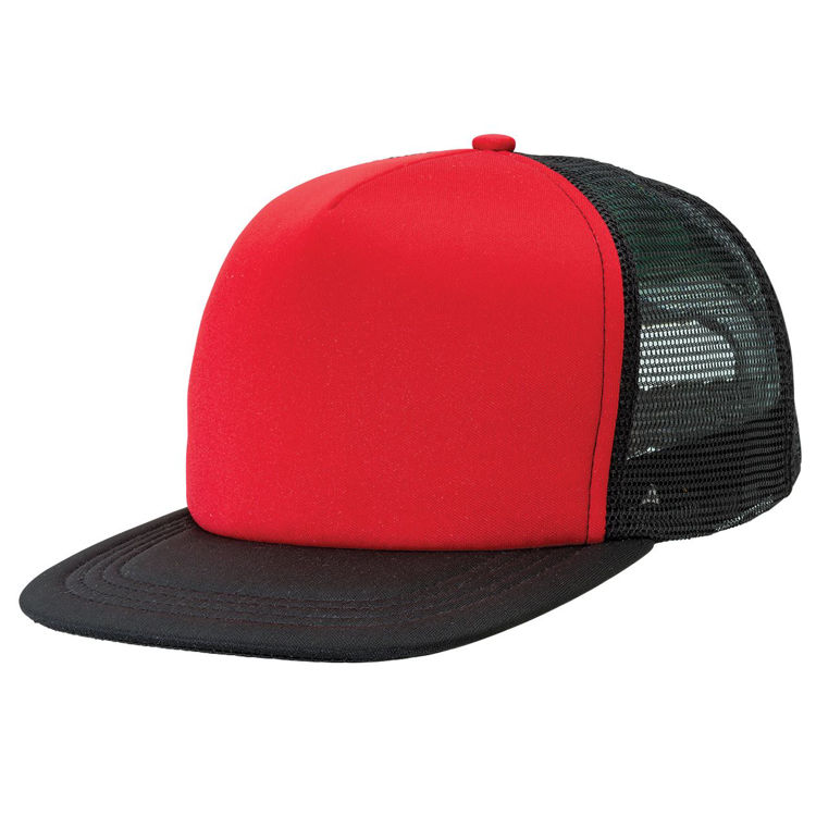 Picture of Flat Peak Trucker Cap