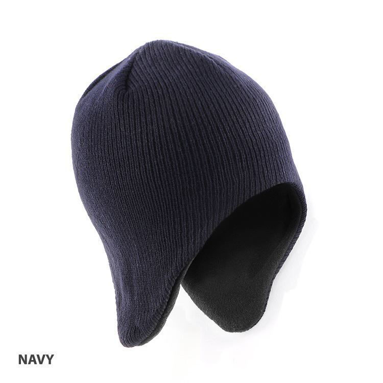 Picture of Acrylic/Polar Fleece Beanie with Ear Flap