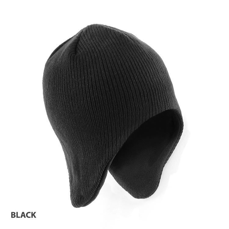 Picture of Acrylic/Polar Fleece Beanie with Ear Flap