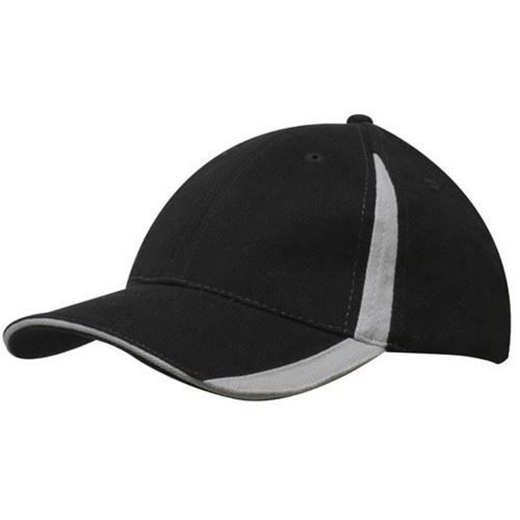 Picture of Brushed Heavy Cotton with inserts on the visor & crown