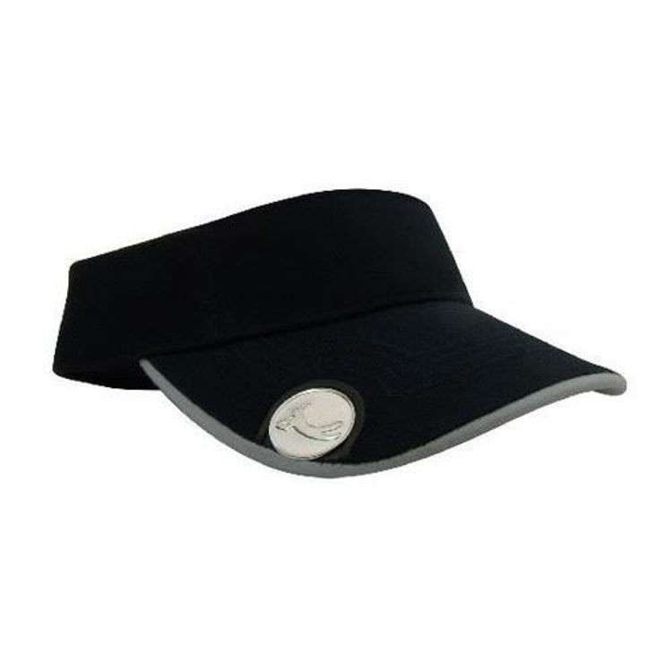 golf cap with magnetic ball marker
