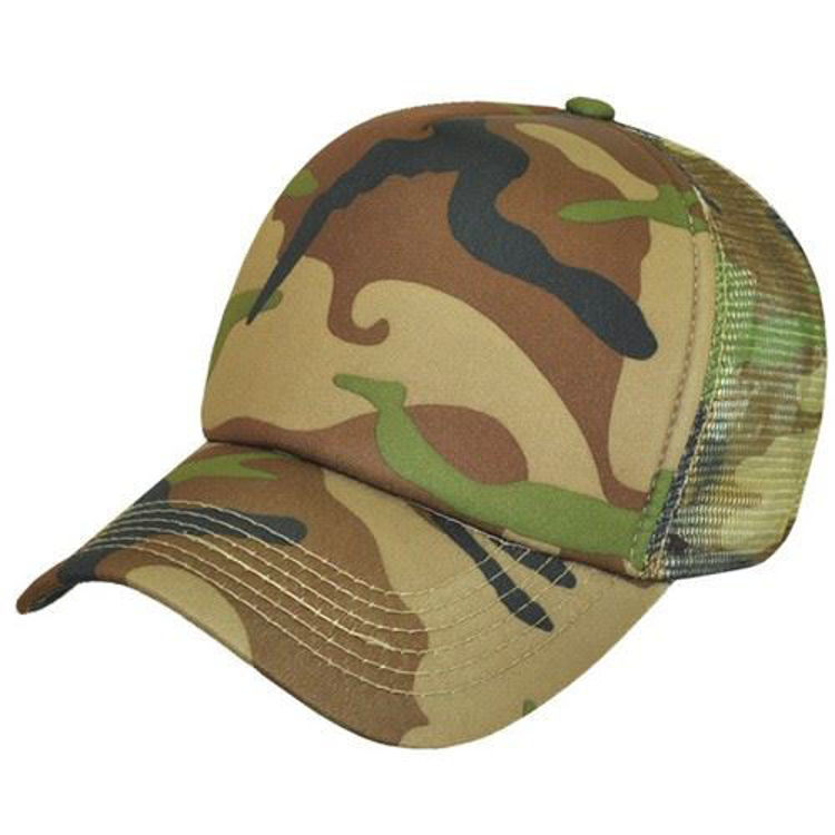 Truckers | Camouflage Truck Cap | Headwear Australia