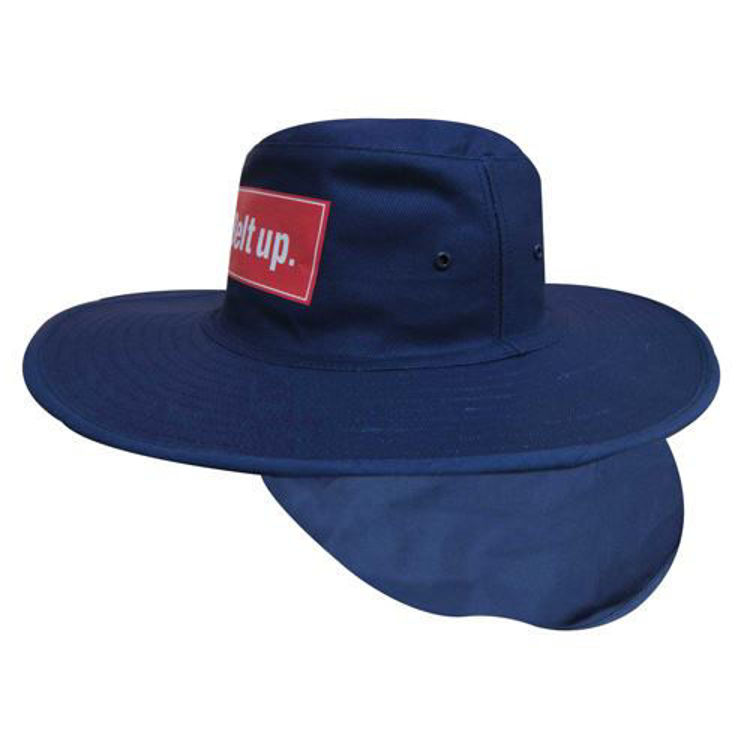 Picture of Canvas Sun Hat with Flap