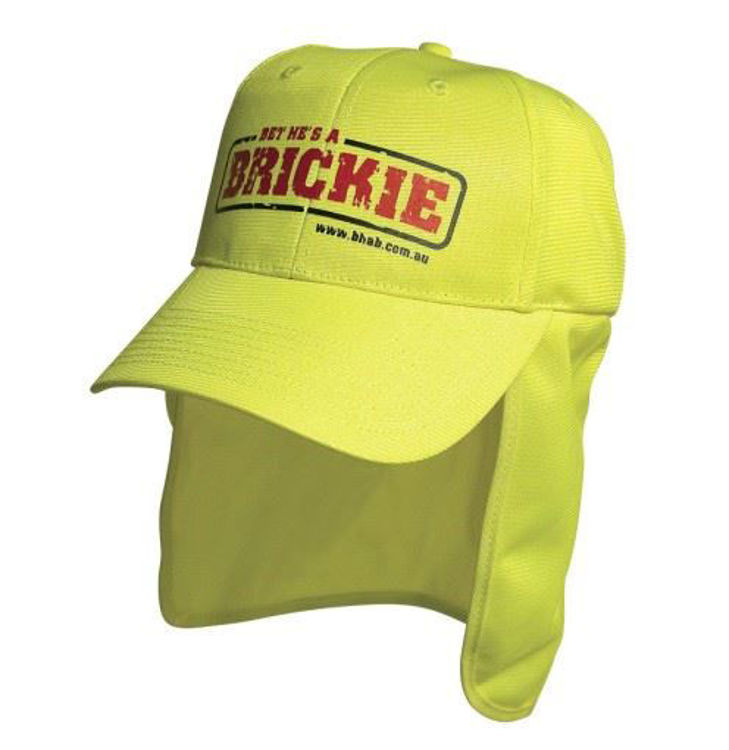 Picture of Luminescent Safety Hi Vis Cap with Flap