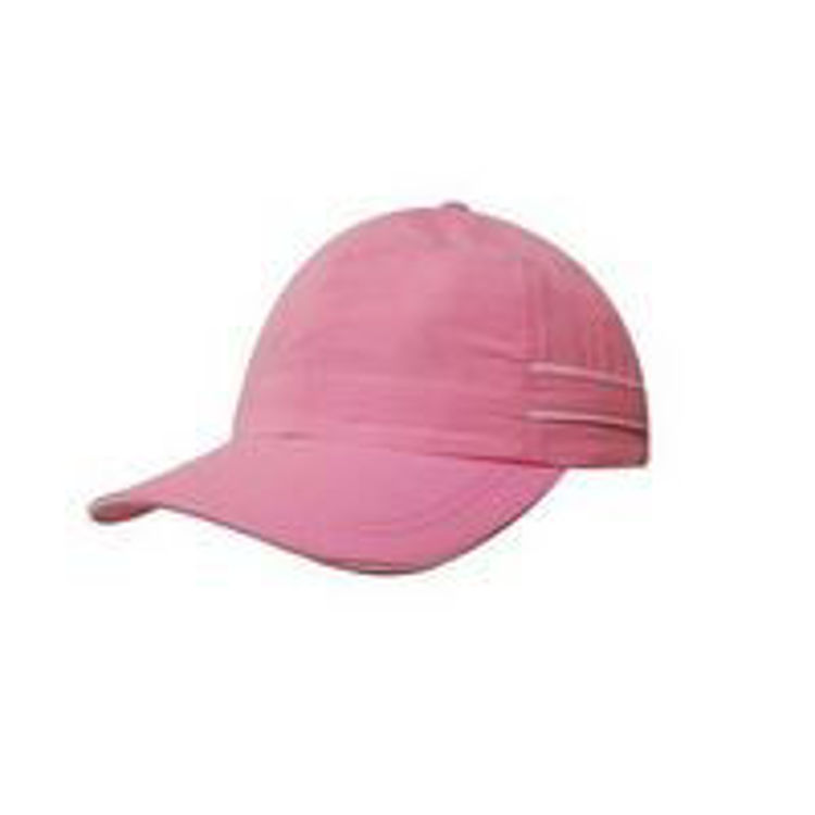 Picture of Micofibre Sports Cap with piping and Sandwich
