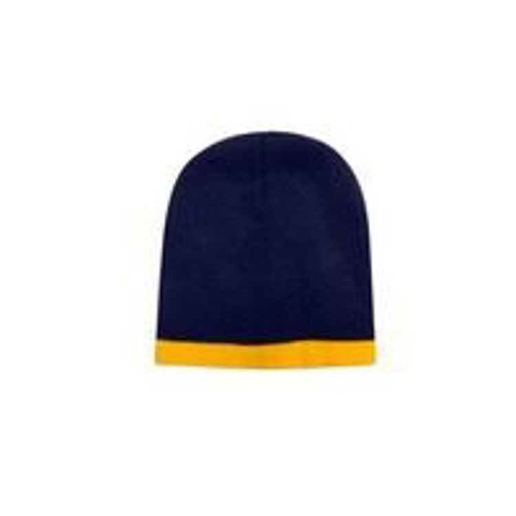 Picture of Roll Down Two Tone Acrylic Beanie