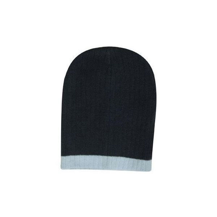 Picture of Two Tone Cable Knit Beanie