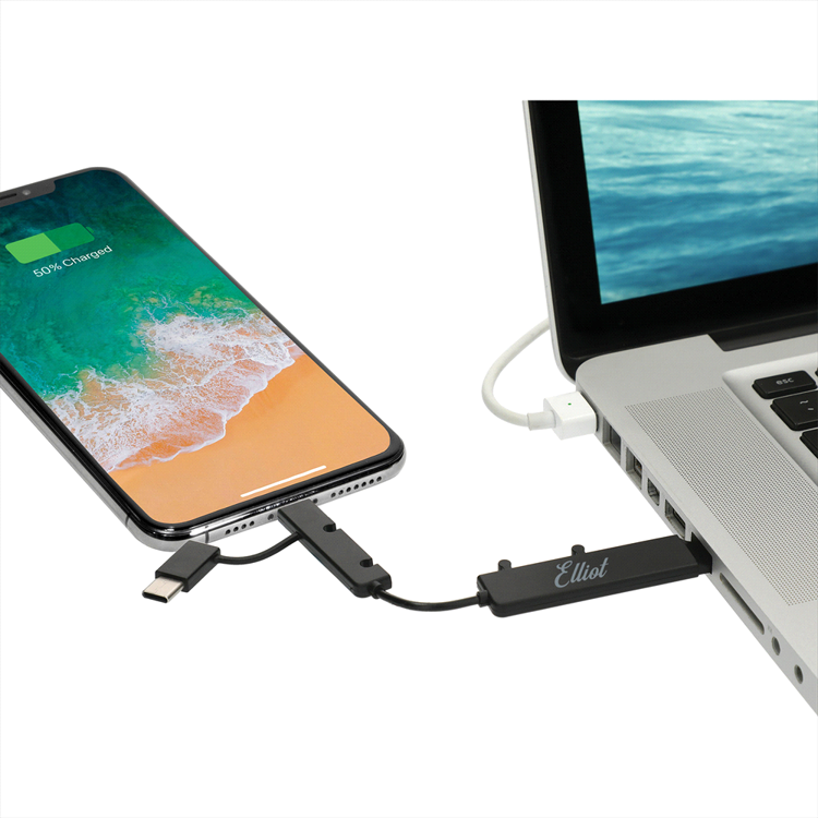 Picture of Puzzle Piece 3-in-1 Charging Cable