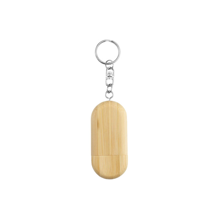 Picture of Oval Wooden USB Flash Drive