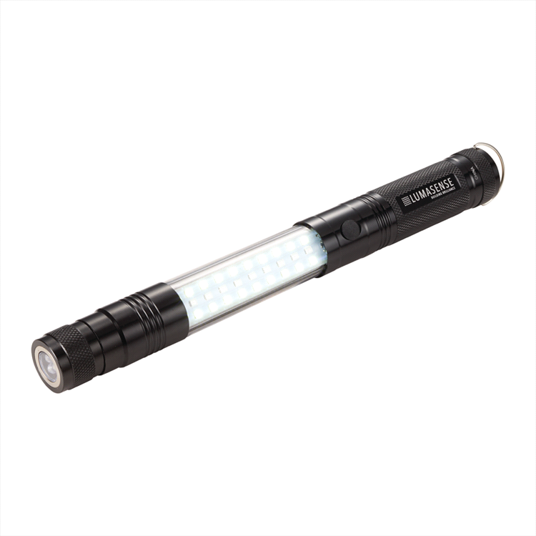 Picture of Telescopic Magnetic COB LED Flashlight w/Sidelight