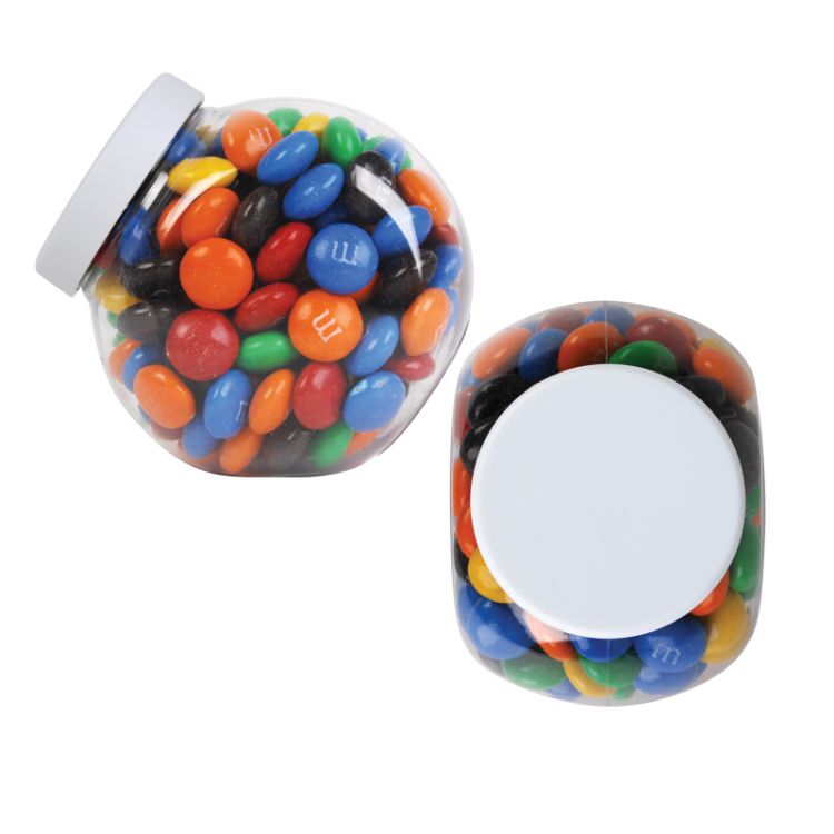 Picture of M&M's in Container