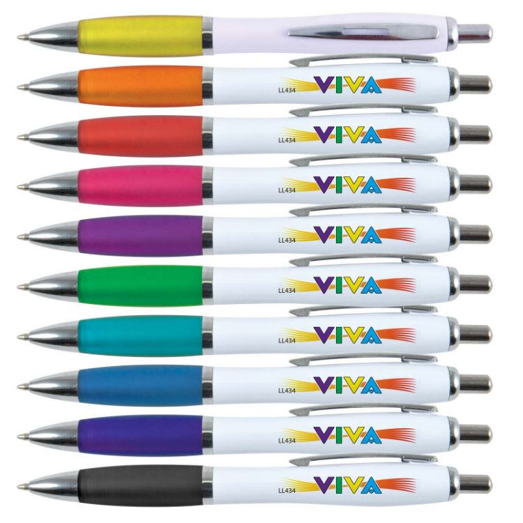 Picture of Viva Pen - White Barrel