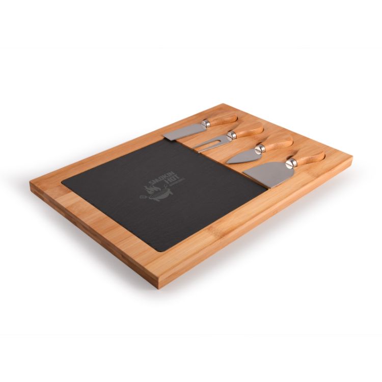 Picture of Mosaic Bamboo Slate Cheese Board