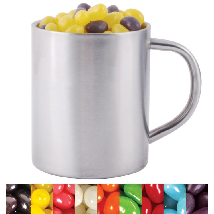 Picture of Corporate Colour Mini Jelly Beans in Java Mug