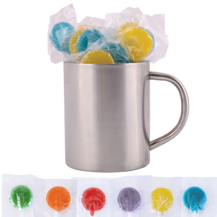 Picture of Corporate Colour Lollipops in Java Mug