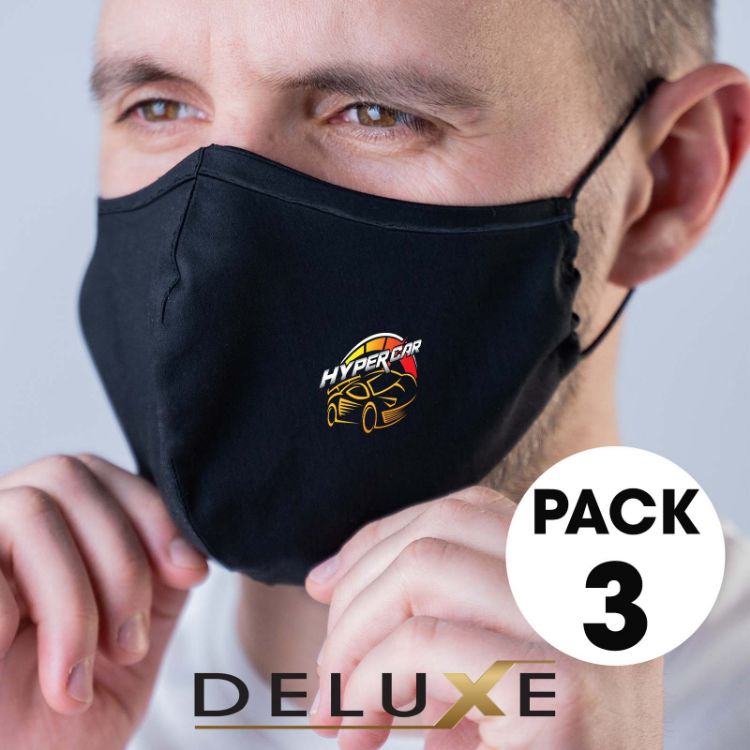 Picture of 3 Pack - Deluxe Face Masks