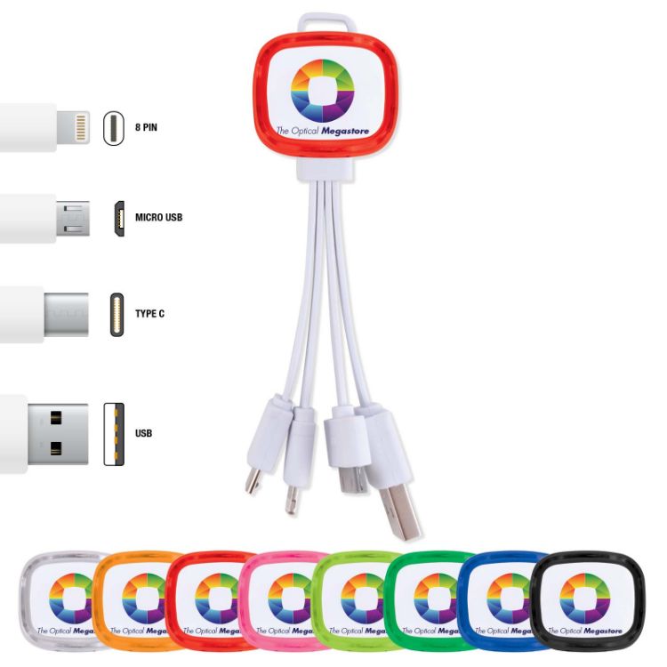Picture of Family Light Up  3 in 1 Cable 