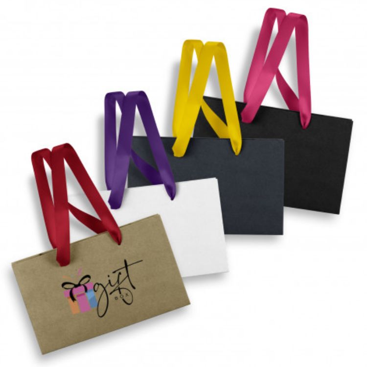 Picture of Small Ribbon Handle Paper Bag