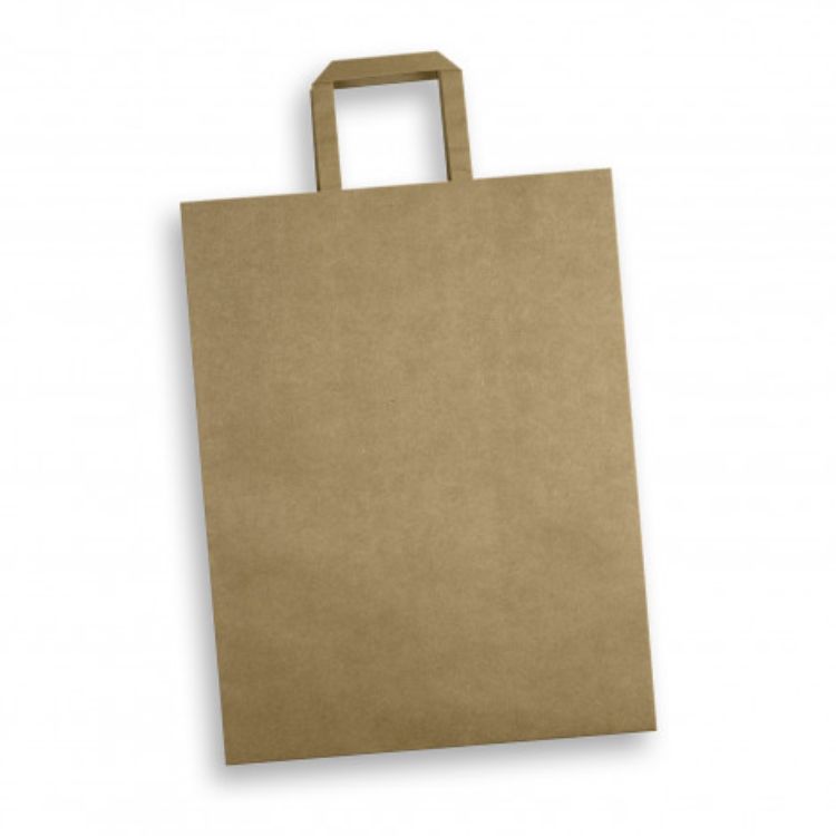 Picture of Extra Large Flat Handle Paper Bag Portrait