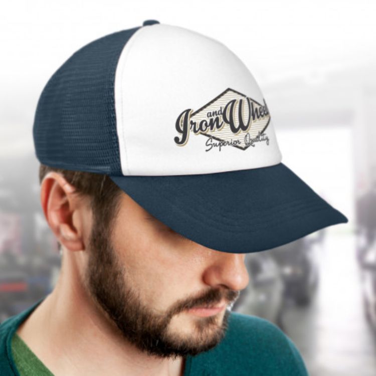 Picture of Cruise Mesh Cap - White Front