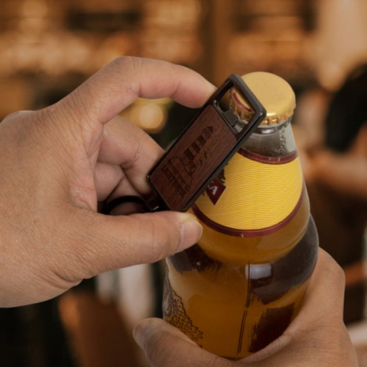 Picture of Santo Bottle Opener Key Ring