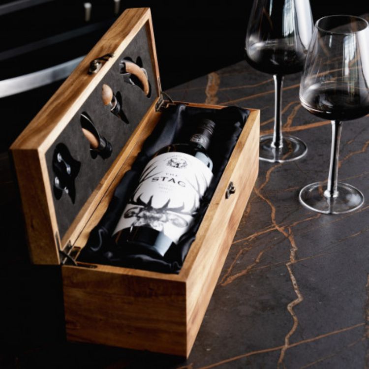 Picture of Keepsake Wine Box Gift Set