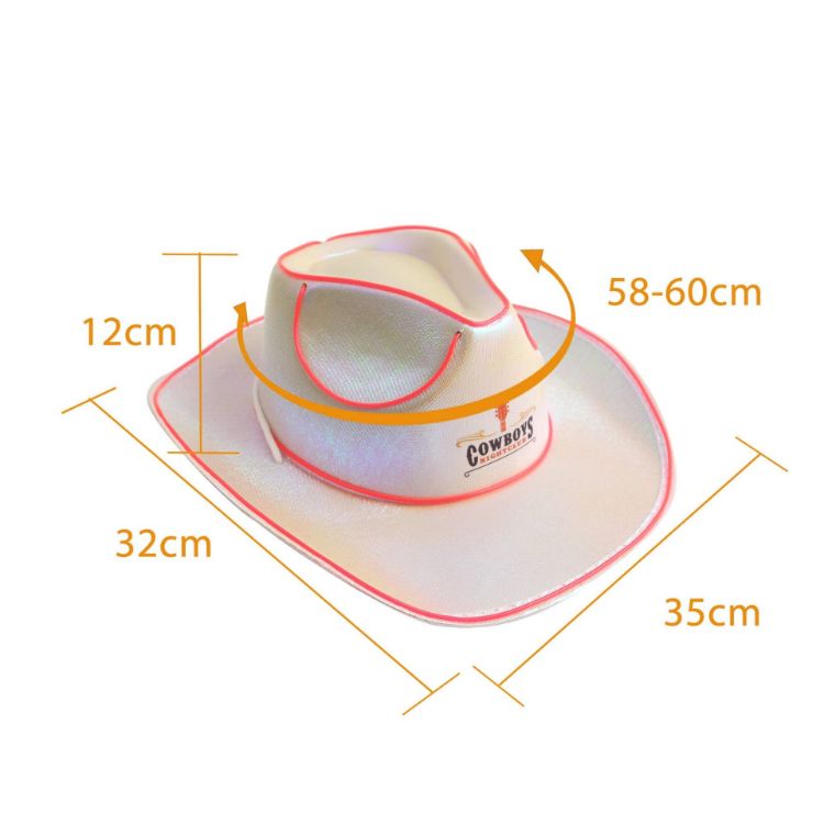 Picture of Light Up Cowboy Hats