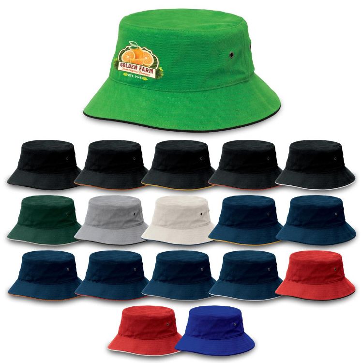 Picture of Sandwich Brim Bucket Hat
