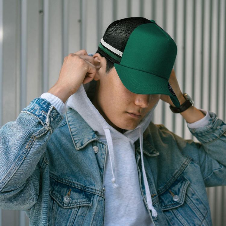 Picture of Striped Trucker