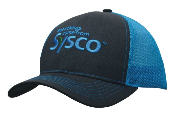 Picture of Brushed Cotton with Mesh Back Cap