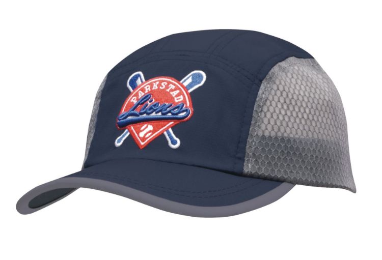 Picture of Sports Ripstop with Bee Hive Mesh and Towelling Sweatband