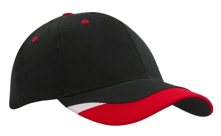 Picture of Brushed Heavy Cotton with Peak Inserts and Printed Trim
