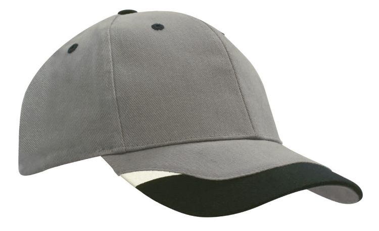 Picture of Brushed Heavy Cotton with Peak Inserts and Printed Trim
