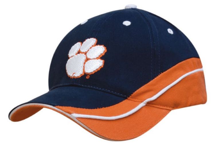 Picture of Brushed Heavy Cotton Cap with Sandwich & Inserts to Crown and Peak