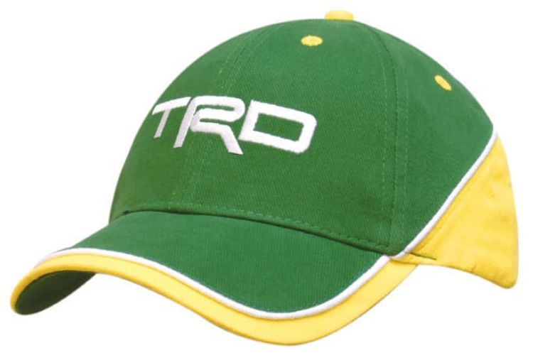 Picture of Brushed Heavy Cotton Cap with Contrasting Panels and Piping