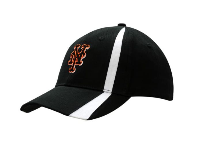Picture of Brushed Heavy Cotton Cap with Fabric Inserts on Crown & Peak