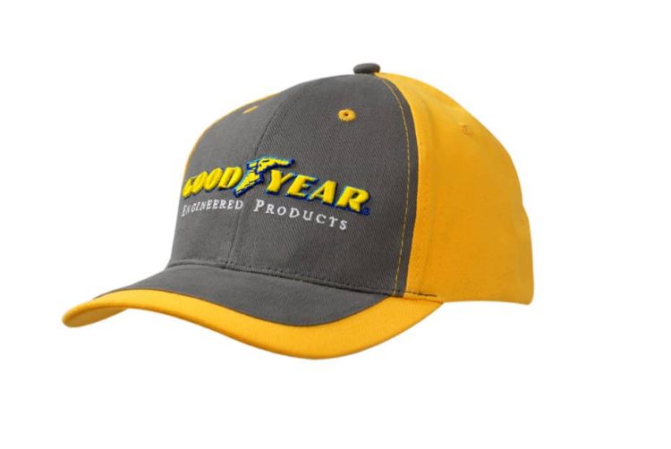 Picture of Brushed Heavy Cotton Cap with Peak Indent