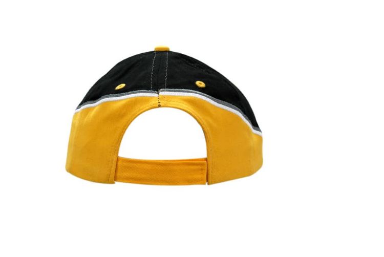 Picture of Brushed Heavy Cotton Cap with Embroidery on Crown/Peak & Printed Checks on Peak