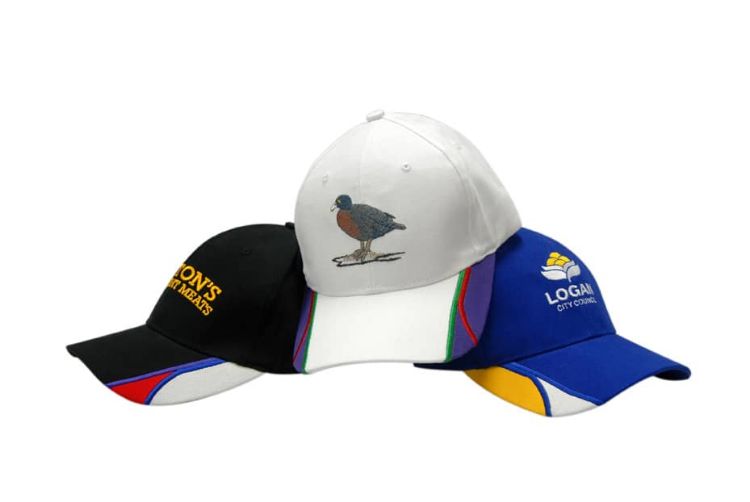 Picture of Brushed Heavy Cotton Cap with Peak Inserts & Embroidery