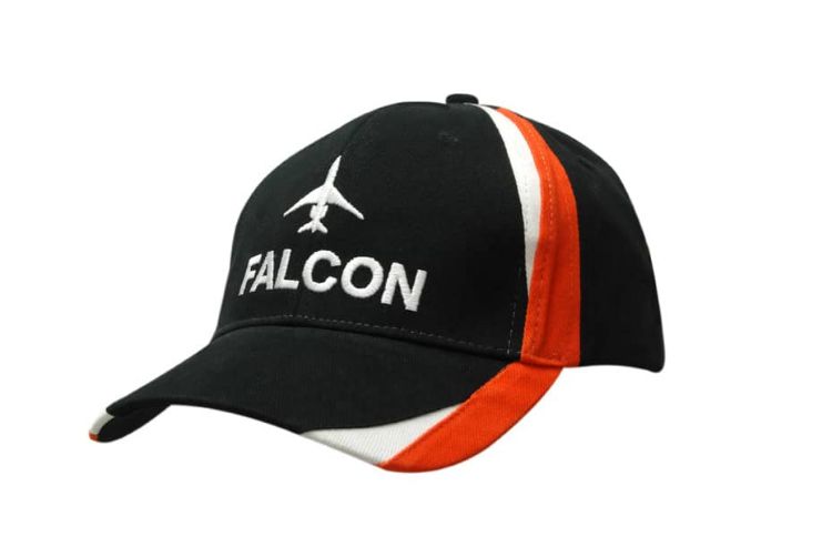 Picture of Brushed Heavy Cotton Cap with Fabric Inserts on Crown & Peak