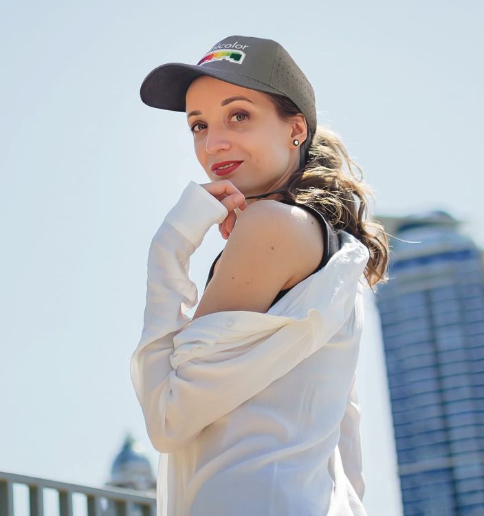 Picture of Breathable Poly Twill Cap with Circle Perforations