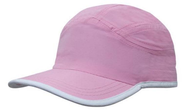 Picture of Microfibre Sports Cap with Trim on Edge of Crown & Peak