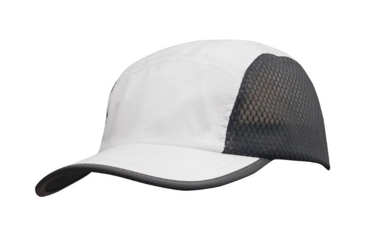 Picture of Sports Ripstop with Bee Hive Mesh and Towelling Sweatband