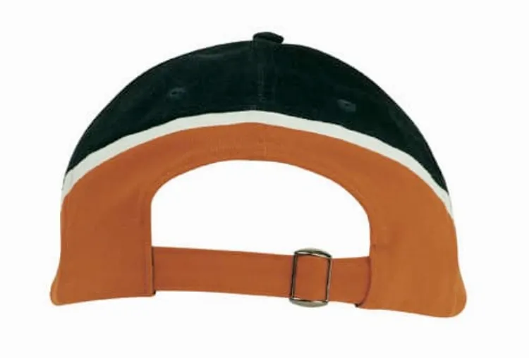 Picture of Brushed Heavy Cotton Tri-Coloured Cap