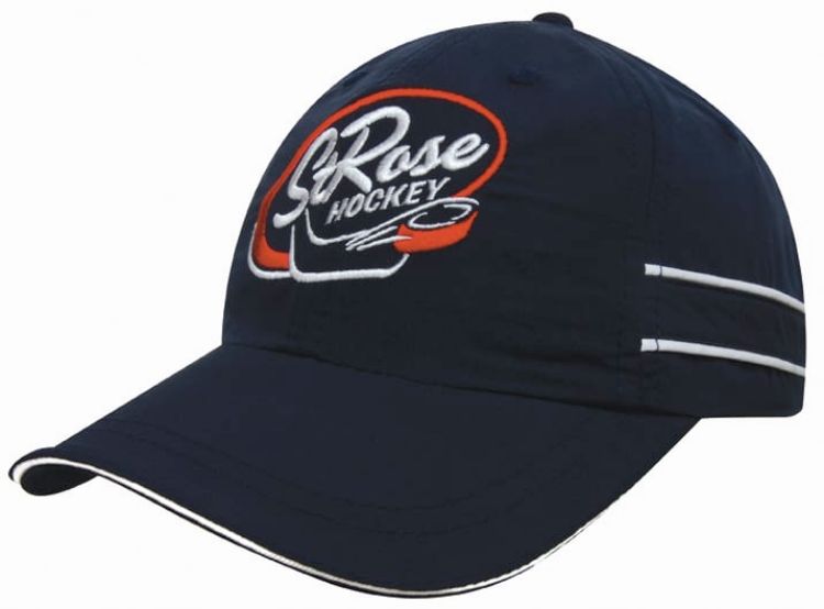 Picture of Microfibre Sports Cap with Piping and Sandwich