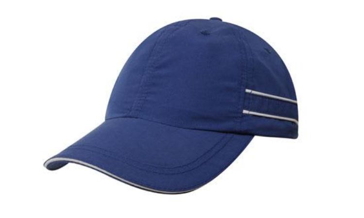 Picture of Microfibre Sports Cap with Piping and Sandwich