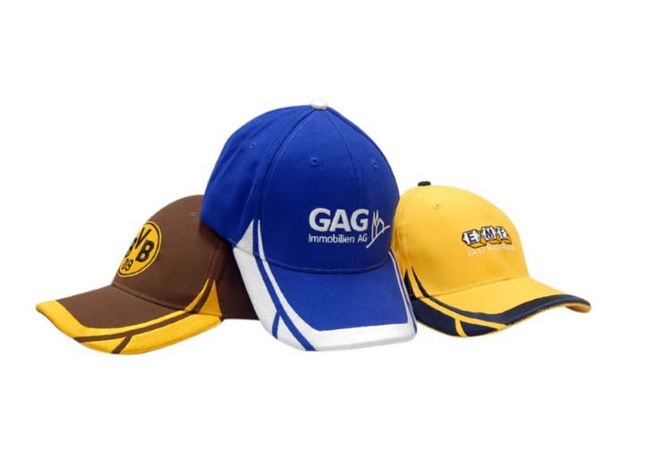 Picture of Brushed Heavy Cotton Cap with Peak & Crown Embroidered Design