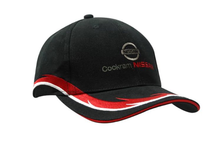 Picture of Brushed Heavy Cotton Cap with Crown & Peak Embroidery