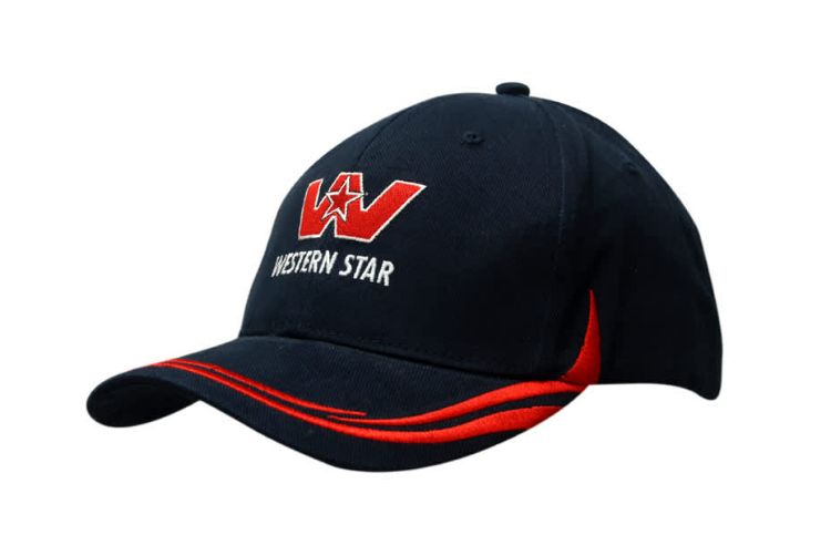 Picture of Brushed Heavy Cotton Cap with Crown & Peak Embroidery