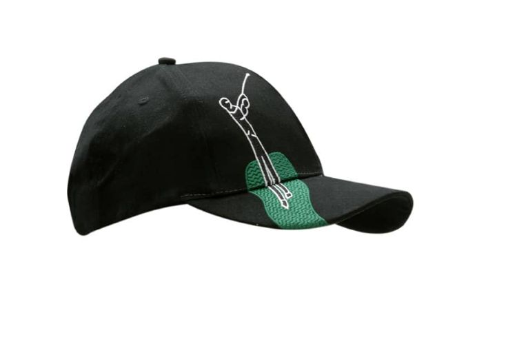 Picture of Brushed Heavy Cotton Cap with Golf Design on Crown & Peak